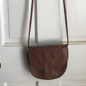 Brown Leather Crossbody/Shoulder Bag
